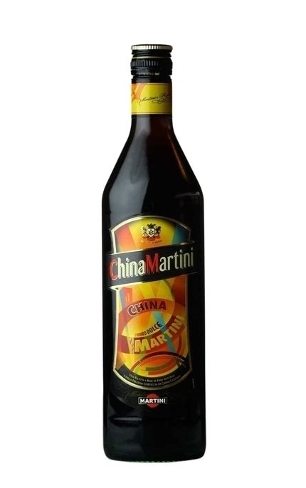 Bottle of China Martini cinchona bark liqueur by Martini & Rossi